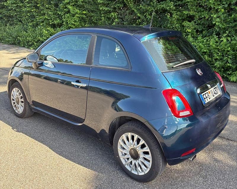 Blau Gebraucht 2020 Fiat 500 Lounge Kleinwagen | 8.999 € (Superpreis) - Bild 1/4