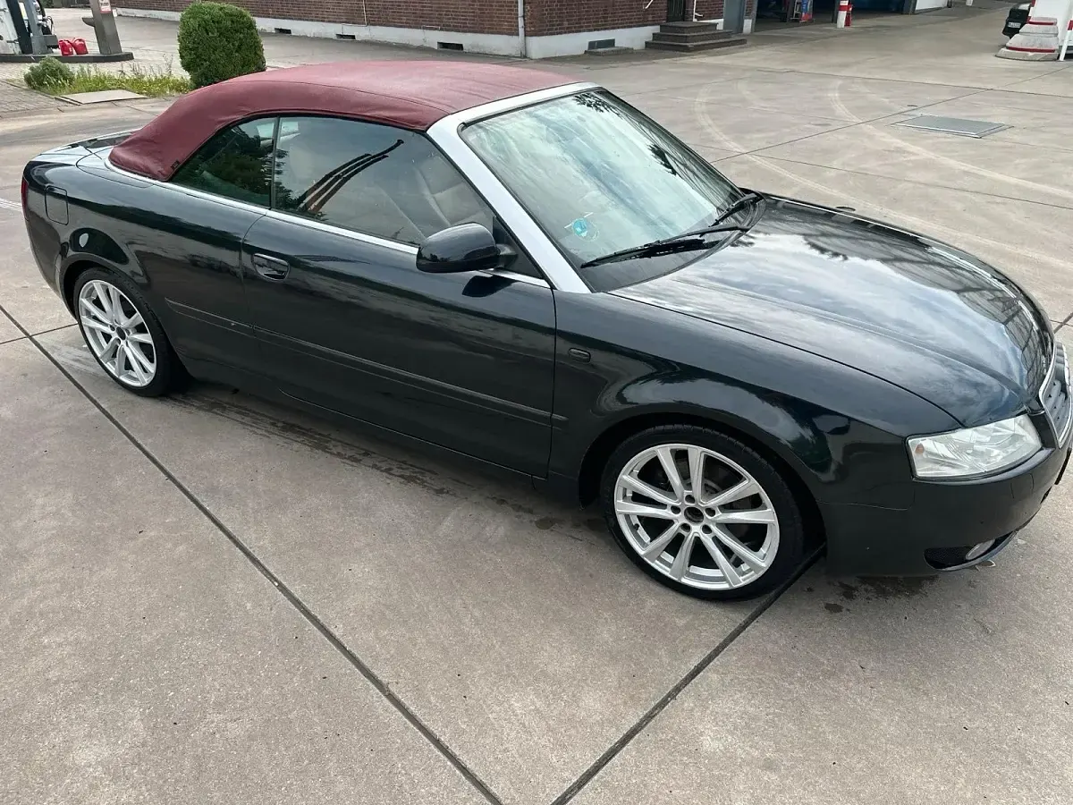 Gebraucht Audi A4 Cabriolet 163 PS (119 kW) 2003 Schwarz Cabrio