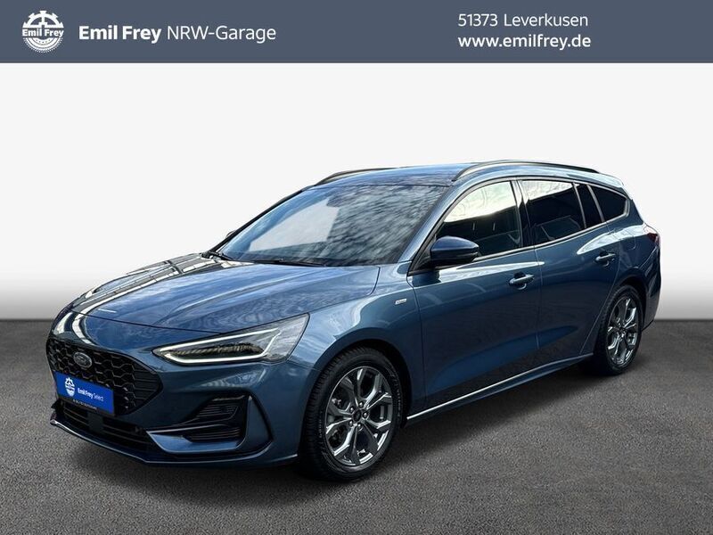 Blau Gebraucht 2023 Ford Focus ST-Line Kombi | 24.450 € (Fairer Preis) - Bild 1/3
