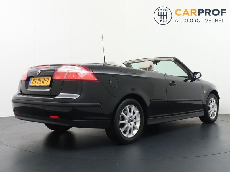 Gebraucht Saab 9-3 Cabriolet Vector 150 PS (110 kW) 2007 Schwarz Cabrio