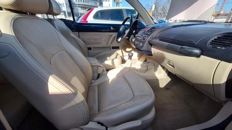 Gebraucht VW New Beetle Cabriolet 102 PS (75 kW) 2005 Blau Cabrio