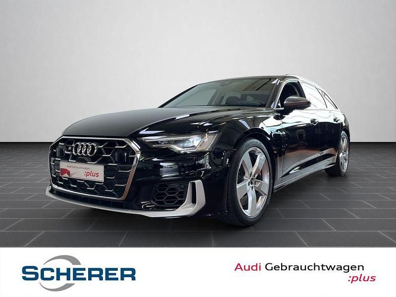 Brillantschwarz Gebraucht 2024 Audi S6 Ambiente Kombi | 65.560 € (Superpreis) - Bild 1/4