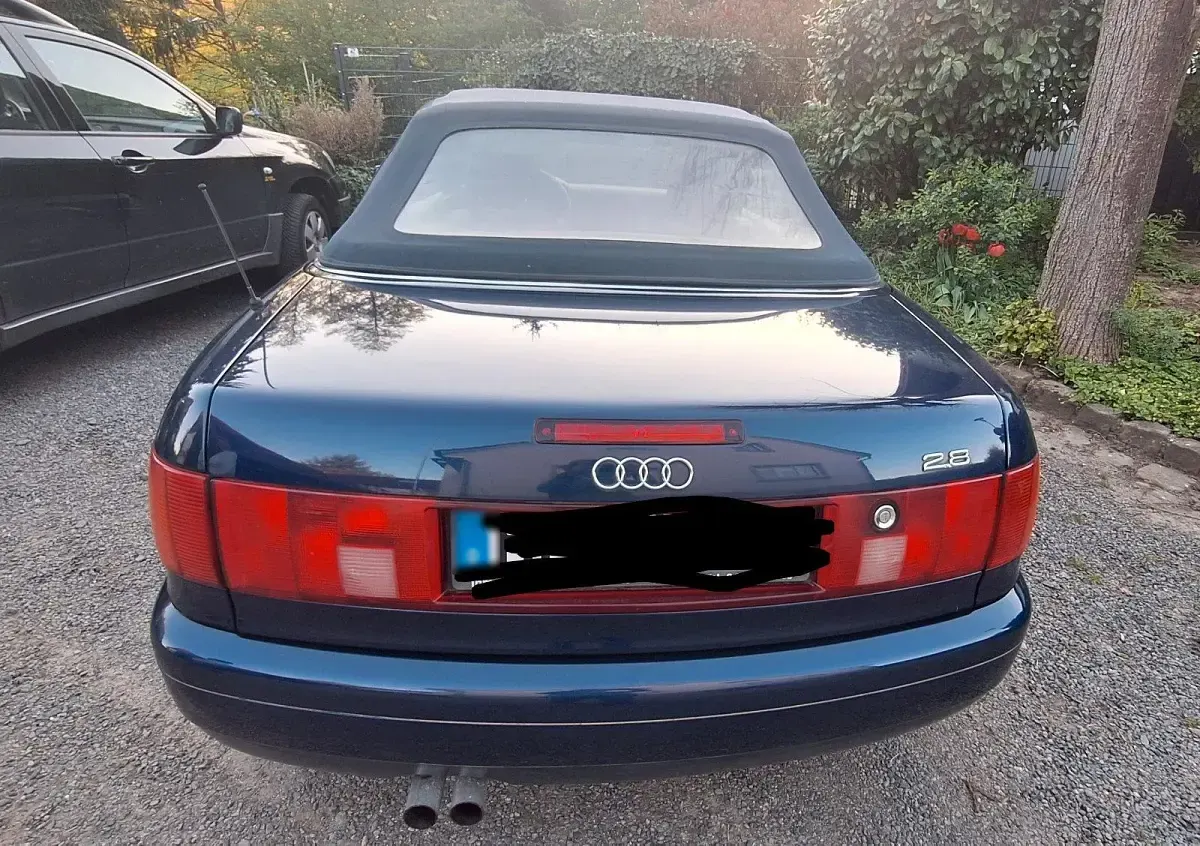Gebraucht Audi 80 174 PS (127 kW) 2000 Blau Cabrio