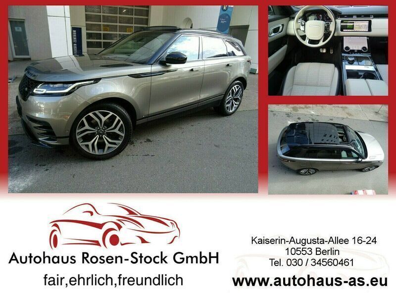 Gallium silicon silver (metallic) Gebraucht 2018 Land Rover Range Rover Velar HSE SUV | 30.900 € (Superpreis) - Bild 1/3
