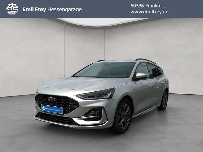 Moondust silber metallic Gebraucht 2023 Ford Focus ST-Line X Kombi | 20.950 € (Guter Preis) - Bild 1/4