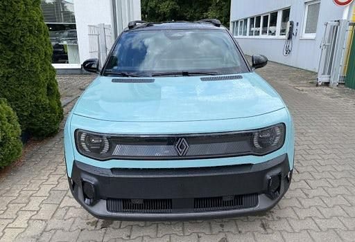 Neu Renault 4 E-Tech Iconic 110 kW (150 PS) 2026 Hautsdefrancegrün, schwarze SUV