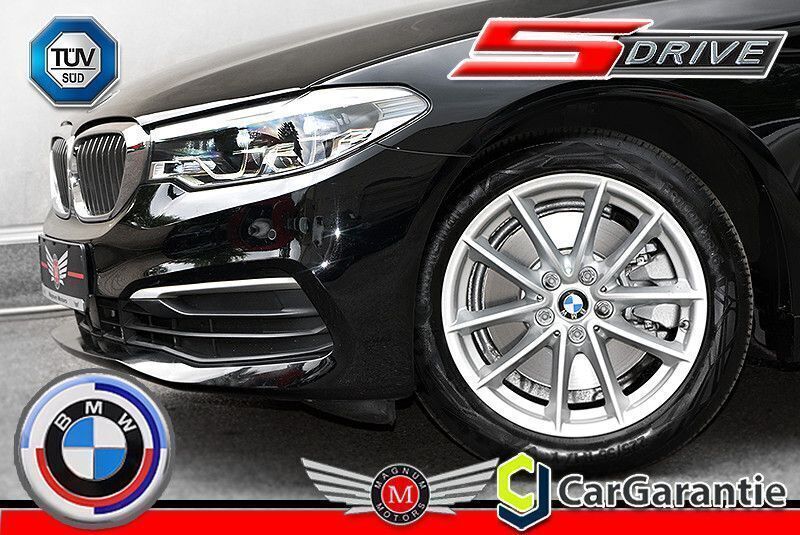 Schwarz Gebraucht 2020 BMW 520 Sport Line Kombi | 24.490 € (Superpreis) - Bild 1/4