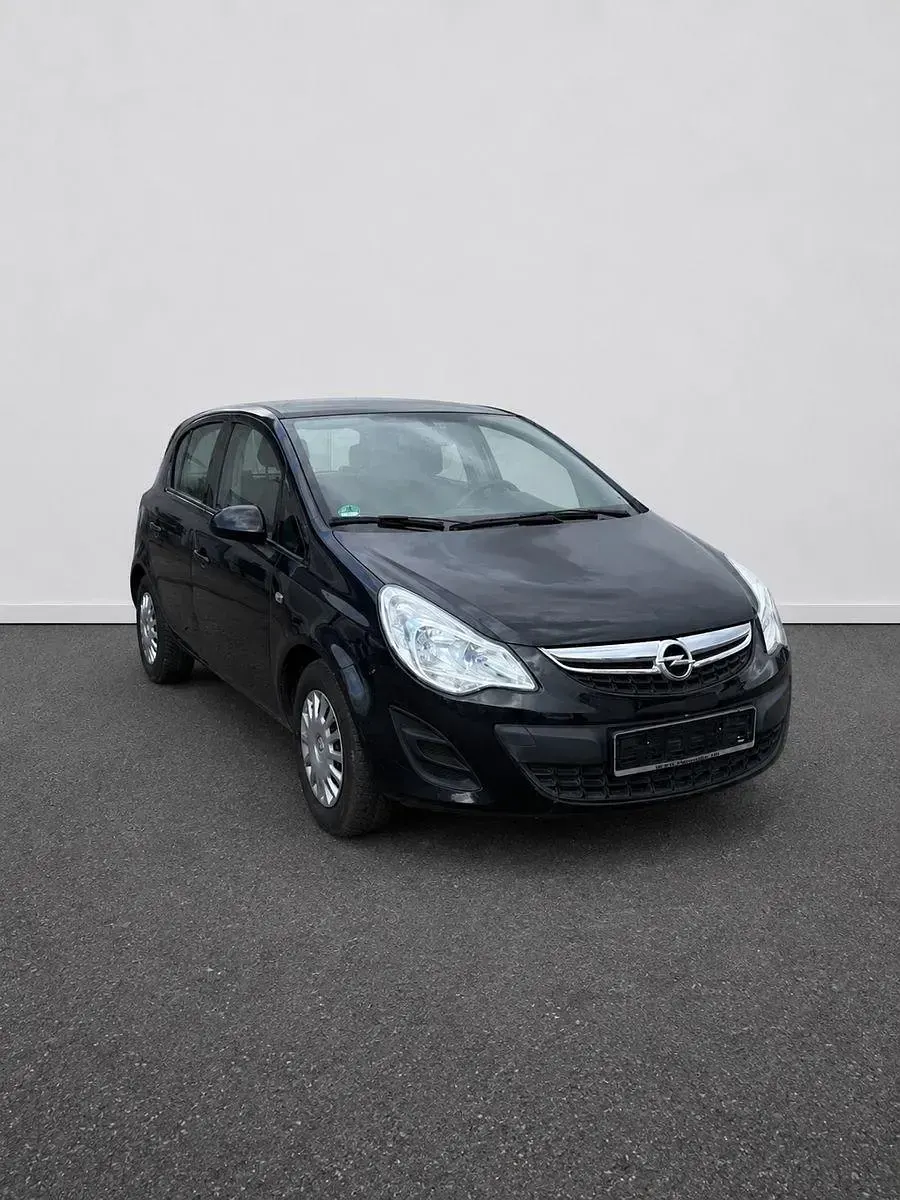 Gebraucht Opel Corsa 69 PS (50 kW) 2012 Schwarz Kleinwagen
