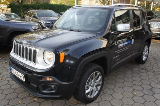 Schwarz metallic Gebraucht 2015 Jeep Renegade Limited SUV | 21.900 € (Teuer) - Bild 1/4
