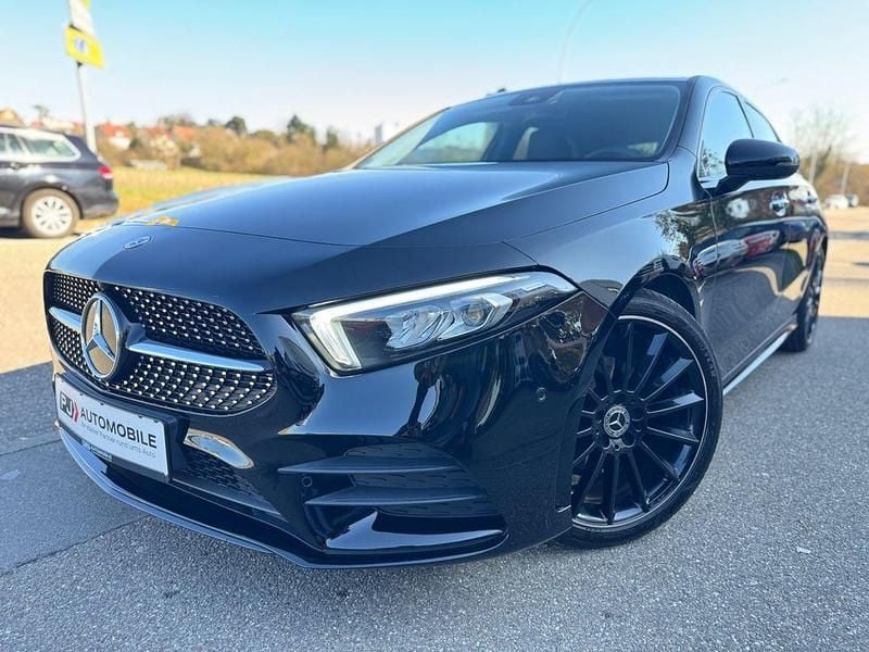Gebraucht Mercedes A180 AMG line 136 PS (100 kW) 2022 Schwarz Limousine