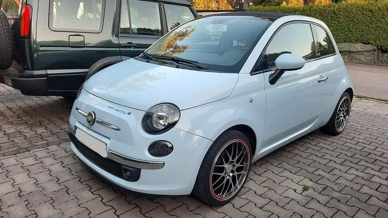 Blau Gebraucht 2012 Fiat 500C Cabrio | 4.500 € - Bild 1/4