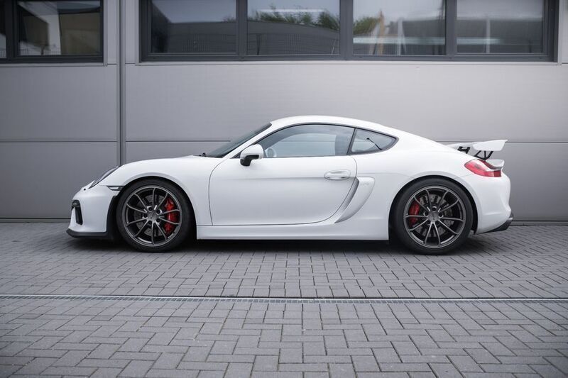 Weiß Gebraucht 2016 Porsche Cayman Sport Coupé | 88.900 € - Bild 1/4
