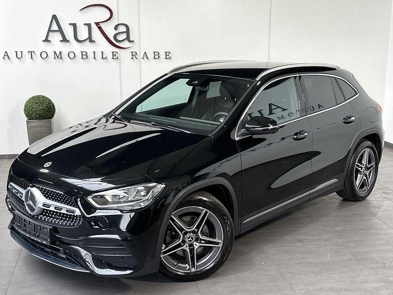 Schwarz Gebraucht 2022 Mercedes GLA220 AMG line SUV | 38.748 € (Fairer Preis) - Bild 1/4