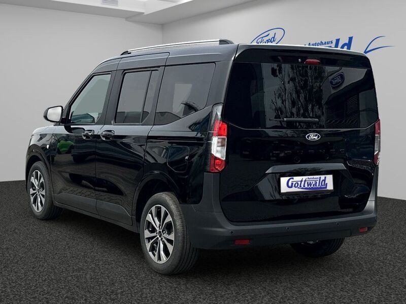 Gebraucht Ford Tourneo Courier Titanium 125 PS (91 kW) 2025 Obsidianschwarz metallic Van / Kleinbus