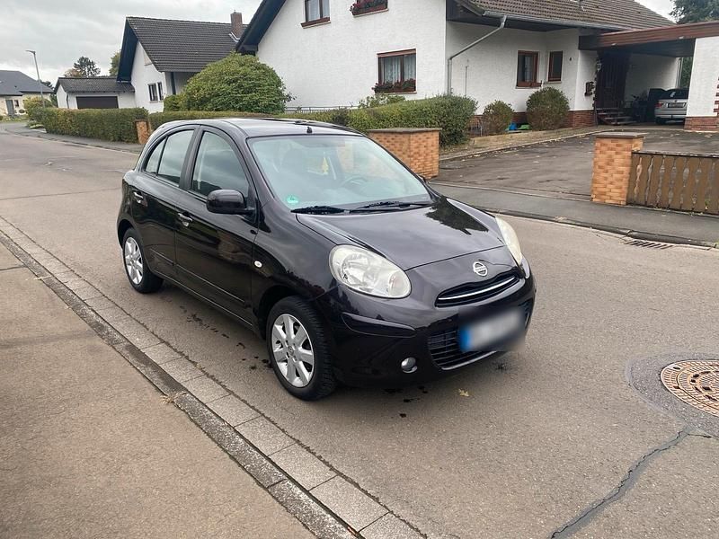 Schwarz Gebraucht 2012 Nissan Micra Kleinwagen | 2.800 € (Guter Preis) - Bild 1/4