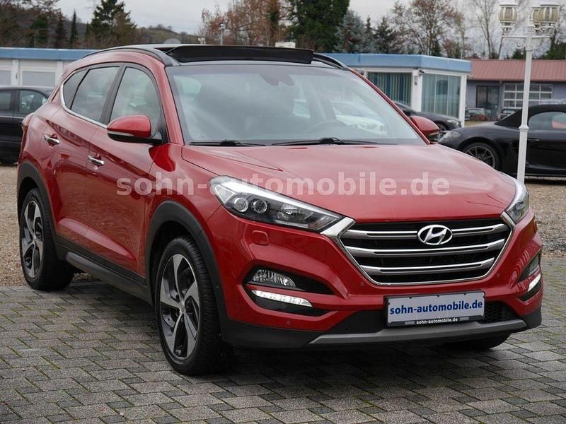 Gebraucht Hyundai Tucson Premium 177 PS (130 kW) 2017 Rot SUV