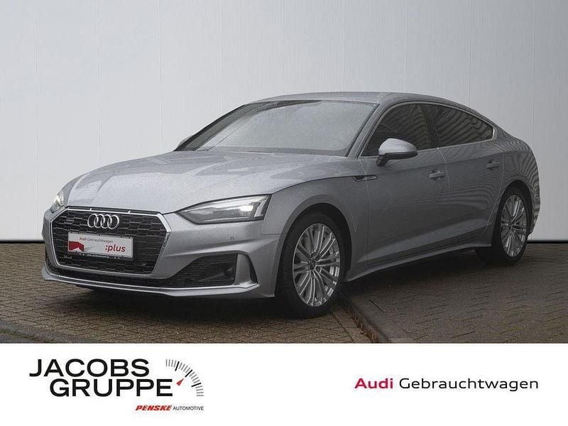 Gebraucht Audi A5 Sportback Advanced 231 PS (169 kW) 2020 Florettsilber metallic Kleinwagen