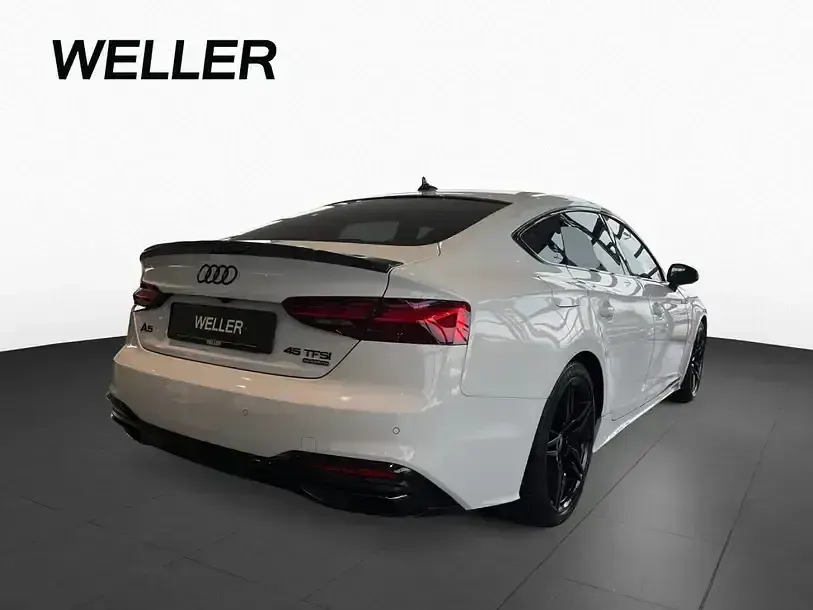 Gebraucht Audi A5 Sportback S-Line 265 PS (194 kW) 2022 Weiß Kleinwagen