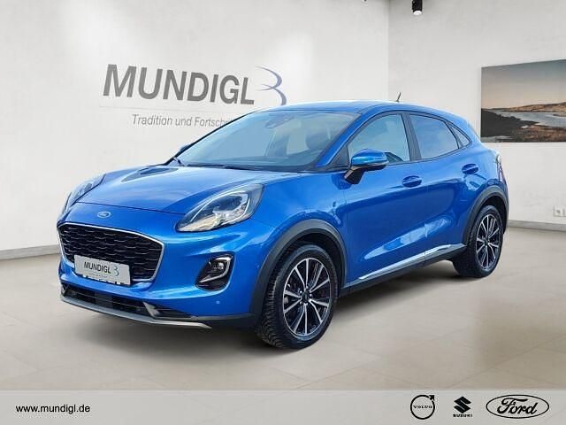 Blau Gebraucht 2021 Ford Puma Titanium SUV | 21.710 € (Fairer Preis) - Bild 1/2