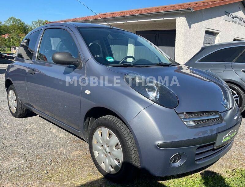 Grau Gebraucht 2007 Nissan Micra City Kleinwagen | 2.490 € (Fairer Preis) - Bild 1/4