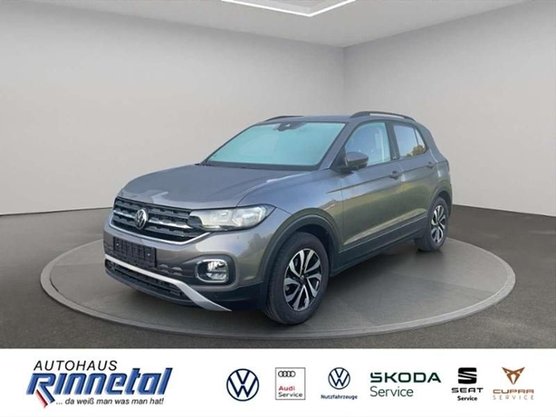 Limestone grey metallic Gebraucht 2021 VW T-Cross Active SUV | 18.580 € (Fairer Preis) - Bild 1/1