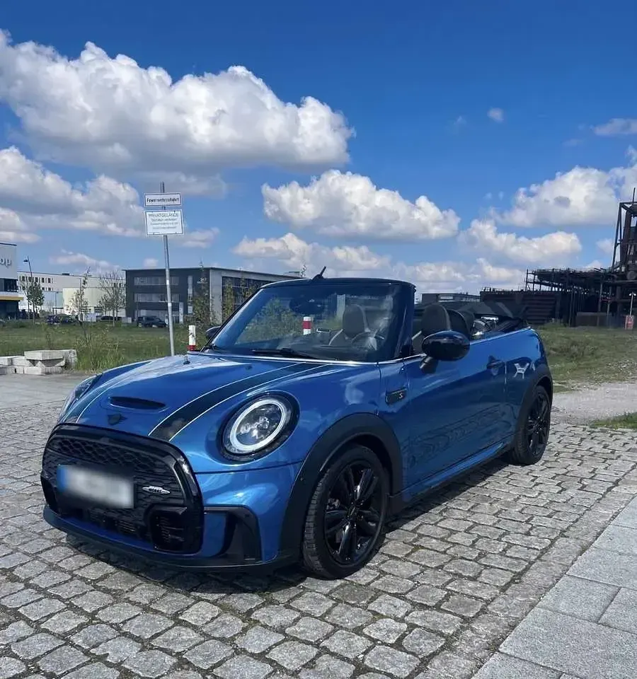Gebraucht Mini John Cooper Works Cabriolet 178 PS (130 kW) 2021 Blau Cabrio