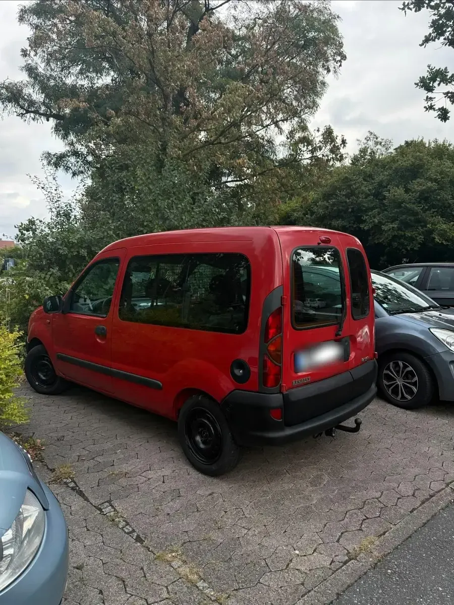Gebraucht Renault Kangoo 75 PS (55 kW) 1999 Rot Van / Kleinbus