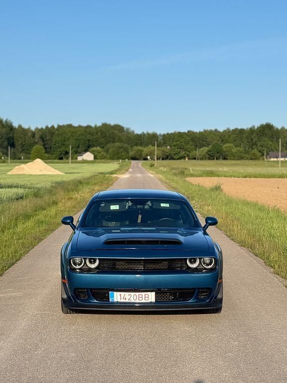 Blau Gebraucht 2022 Dodge Challenger Coupé | 33.000 € (Superpreis) - Bild 1/4