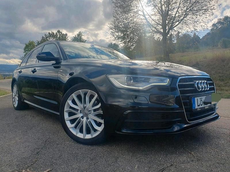 Schwarz Gebraucht 2014 Audi A6 S-Line Kombi | 13.000 € (Fairer Preis) - Bild 1/4