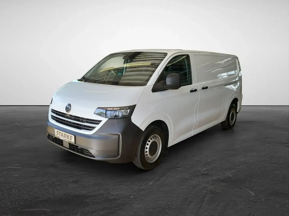Neu VW T7 150 PS (110 kW) 2026 Weiß (clear white) Van