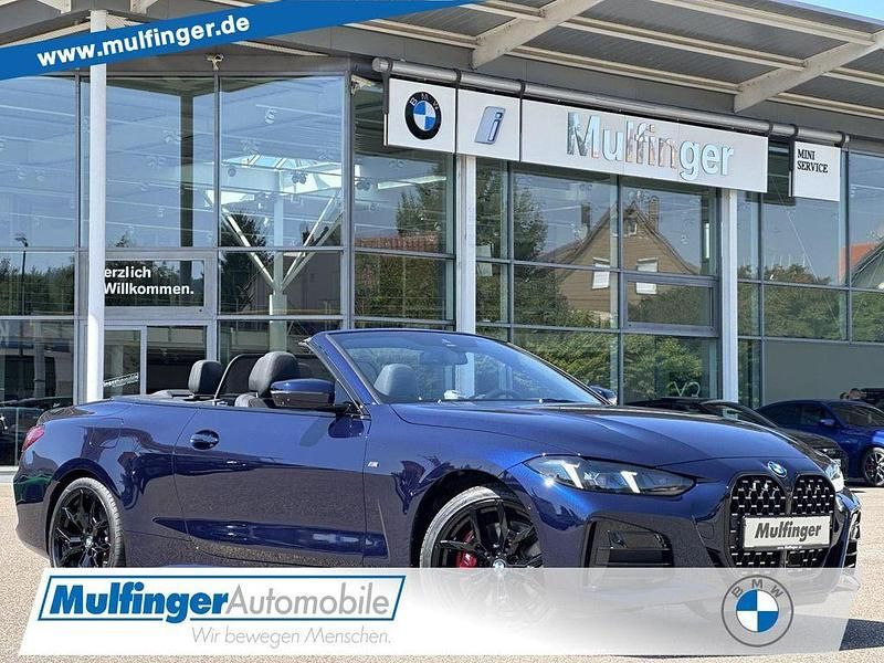 Blau Neu 2025 BMW 430 Cabriolet Performance Cabrio | 69.998 € (Teuer) - Bild 1/4