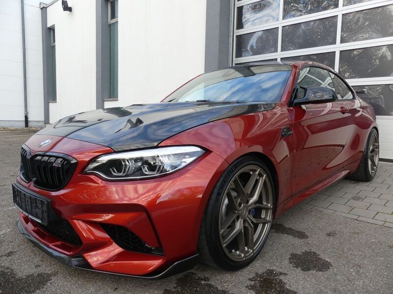 Sunset orange metallic Gebraucht 2019 BMW M2 Competition Edition Coupé | 54.900 € (Teuer) - Bild 1/4