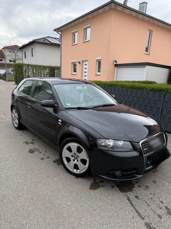 Schwarz Gebraucht 2006 Audi A3 S-Line Kleinwagen | 3.100 € (Fairer Preis) - Bild 1/4