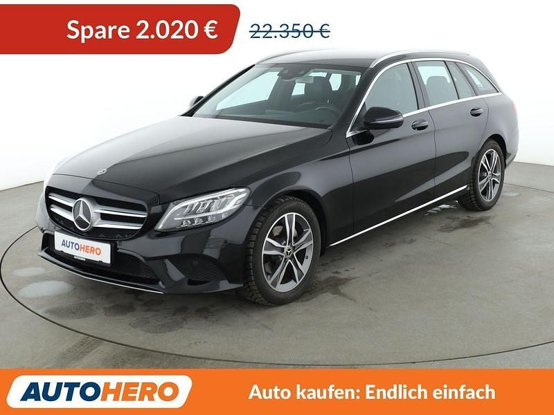 Gebraucht Mercedes C180 Avantgarde 156 PS (114 kW) 2020 Schwarz Kombi