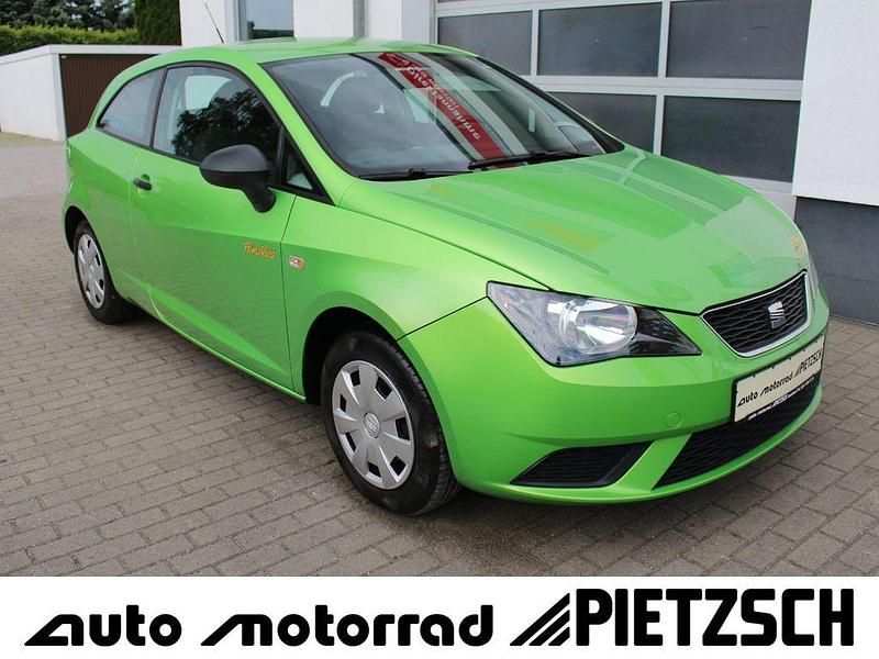 "lima" grün Gebraucht 2013 Seat Ibiza SC Reference Kleinwagen | 5.490 € (Fairer Preis) - Bild 1/4