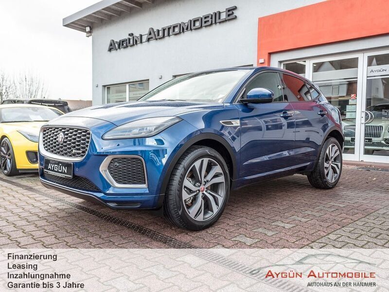 Bluefire blue Gebraucht 2022 Jaguar E-Pace R-Dynamic SUV | 36.995 € (Guter Preis) - Bild 1/4