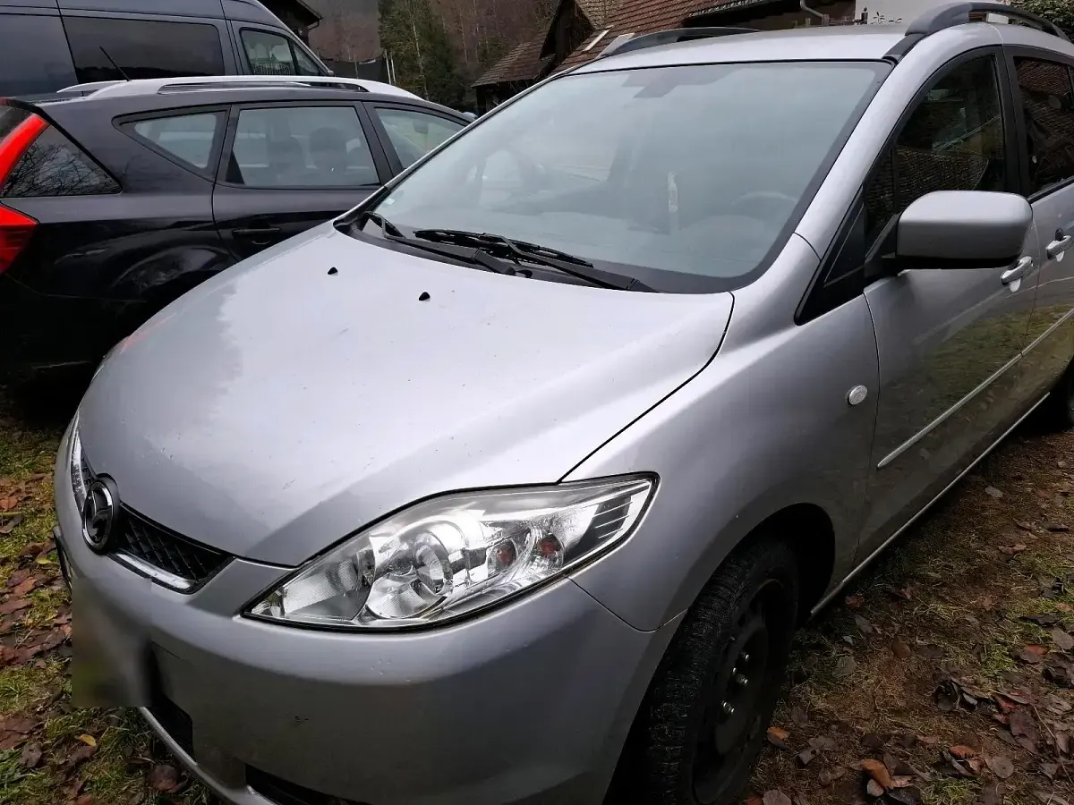 Gebraucht Mazda 5 125 PS (91 kW) 2008 Grau Van / Kleinbus