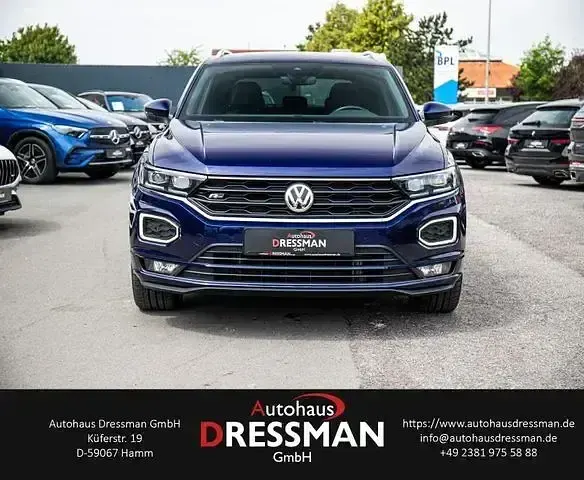 Gebraucht VW T-Roc R-line 190 PS (139 kW) 2020 Atlantik blue metallic SUV