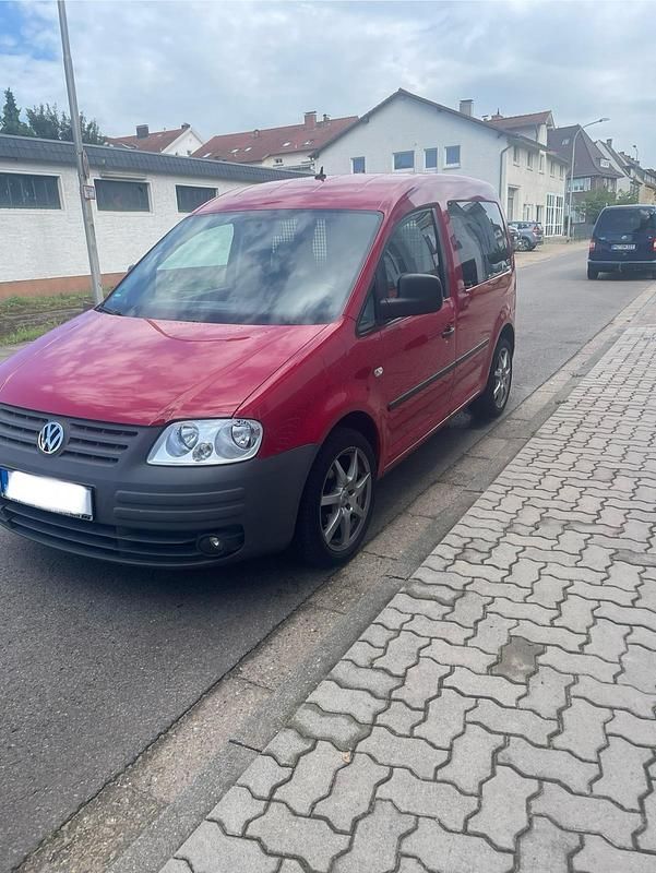 Rot Gebraucht 2006 VW Caddy Van / Kleinbus | 3.300 € (Fairer Preis) - Bild 1/4