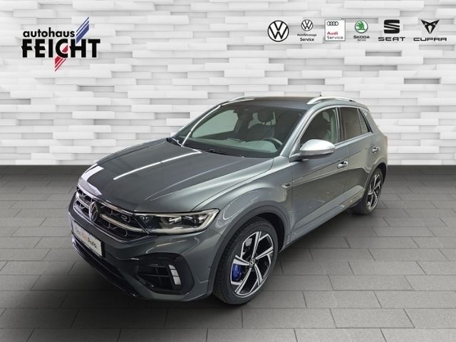 Grau (indiumgrau metallic) Gebraucht 2023 VW T-Roc R SUV | 37.799 € (Teuer) - Bild 1/4