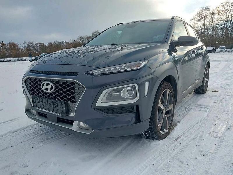 Grau Gebraucht 2020 Hyundai Kona Premium SUV | 15.790 € (Fairer Preis) - Bild 1/4
