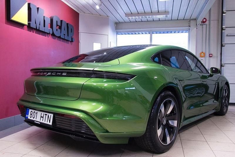 Grün Gebraucht 2023 Porsche Taycan Limousine | 64.990 € (Superpreis) - Bild 1/4
