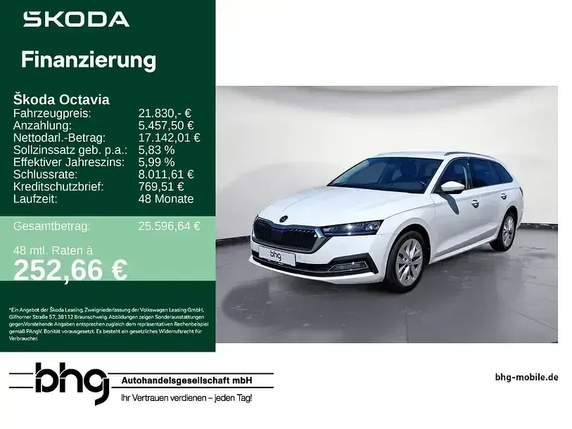 Gebraucht Skoda Octavia Style 116 PS (85 kW) 2023 Kombi