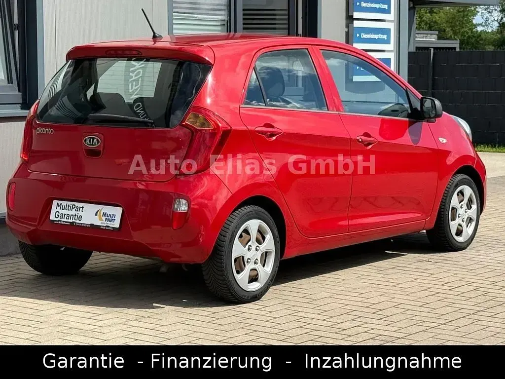Gebraucht Kia Picanto Spirit 69 PS (50 kW) 2011 Rot Kleinwagen