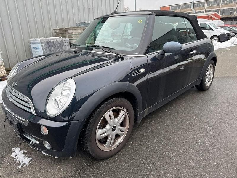Gebraucht Mini One Cabriolet 90 PS (66 kW) 2006 Schwarz Cabrio