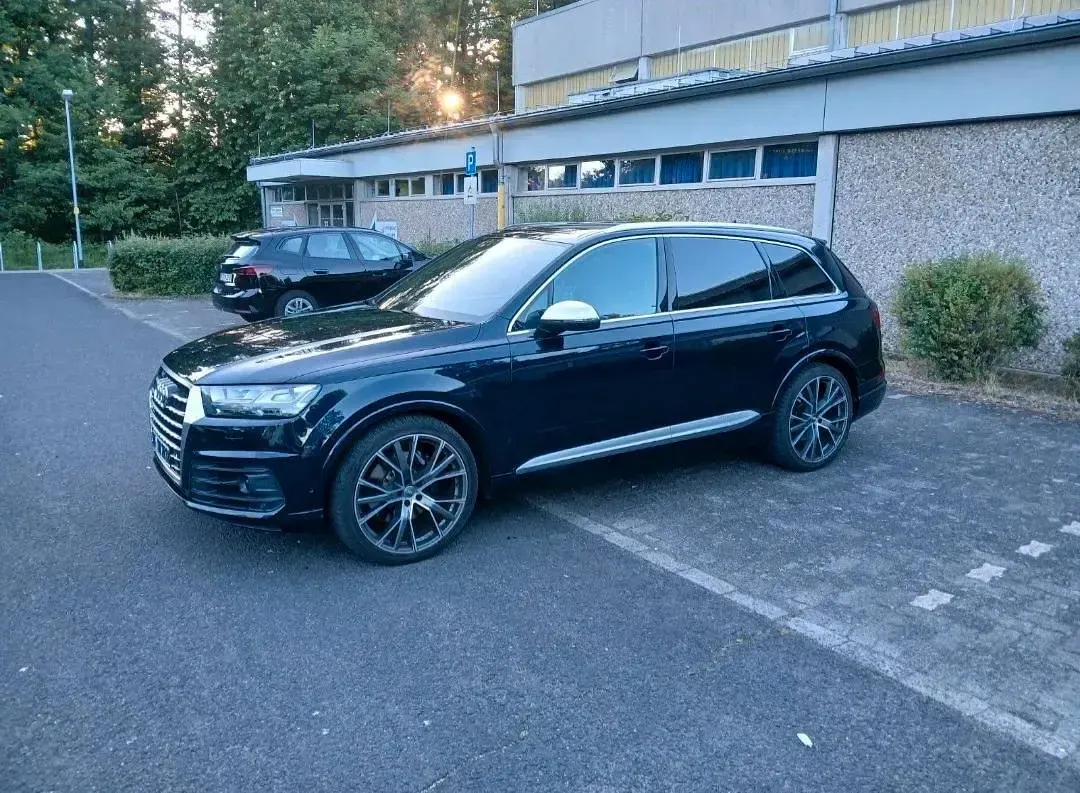 Gebraucht Audi SQ7 S-Line 272 PS (200 kW) 2015 Blau SUV