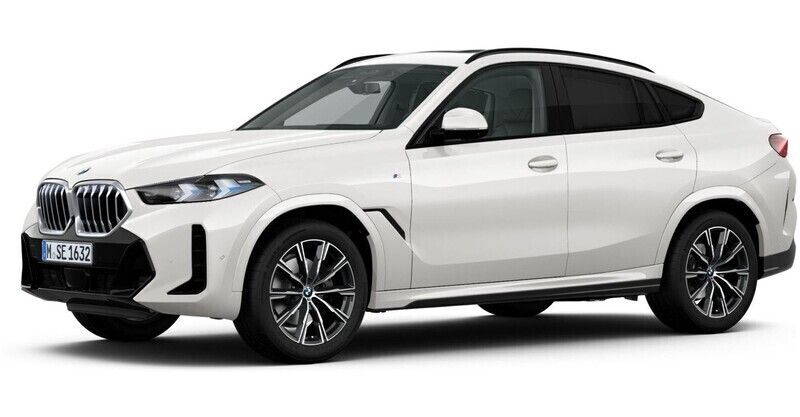 Weiß Gebraucht 2024 BMW X6 Comfort Edition SUV | 89.664 € (Guter Preis) - Bild 1/4