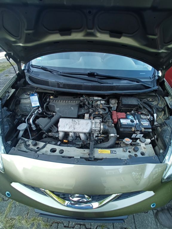 Grün Gebraucht 2014 Nissan Micra Acenta Kleinwagen | 5.600 € (Guter Preis) - Bild 1/4