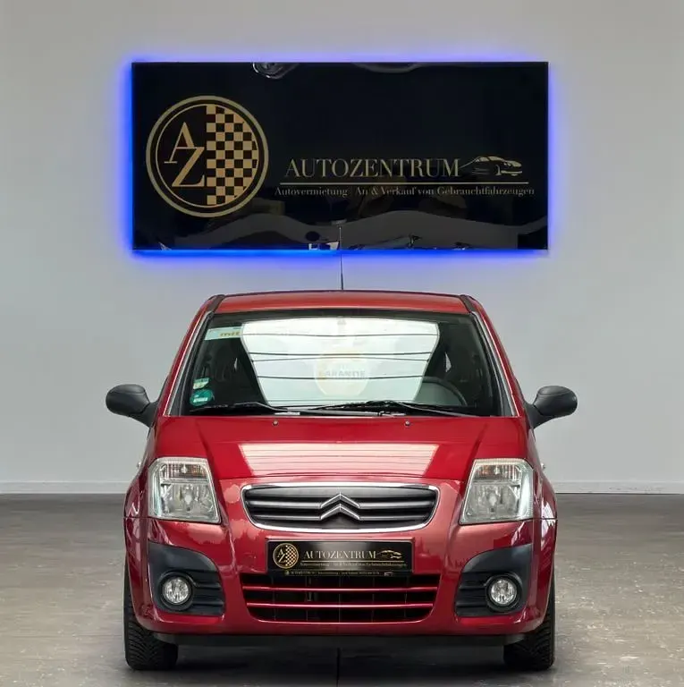 Brugt Citroën C2 Tonic 73 HK (53 kW) 2008 Rød Hatchback