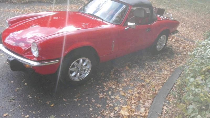Gebraucht Triumph Spitfire 69 PS (50 kW) 1979 Rot Cabrio
